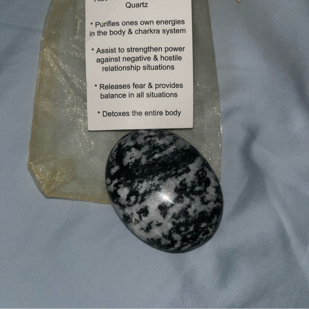 Black and White Quartz Stone